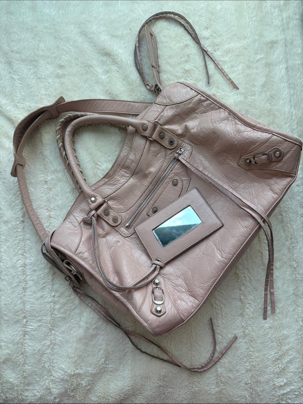 Blush Pink City Bag